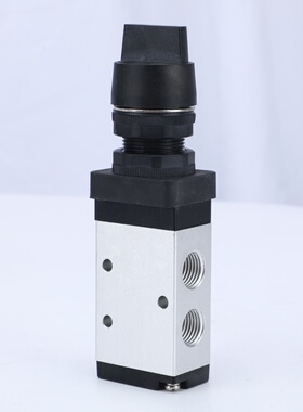 OLK机械阀M5HS210-08二位五通M5HS110-06手动旋转开关选钮欧雷凯