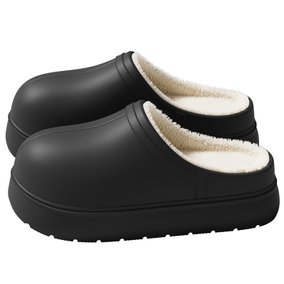 防水棉拖鞋女款冬2025新款矮子乐