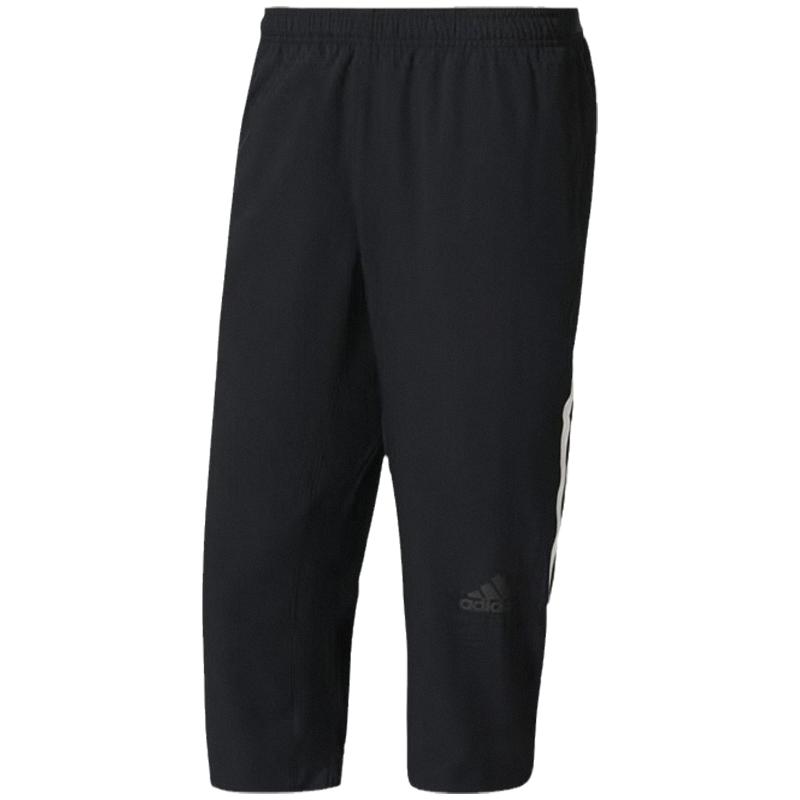 【自营】阿迪达斯运动短裤男裤新款跑步中裤宽松休闲七分裤BK0982