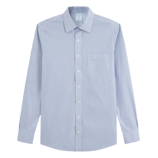 【易打理】Brooks Brothers/布克兄弟男士26秋季新品纯棉长袖衬衫