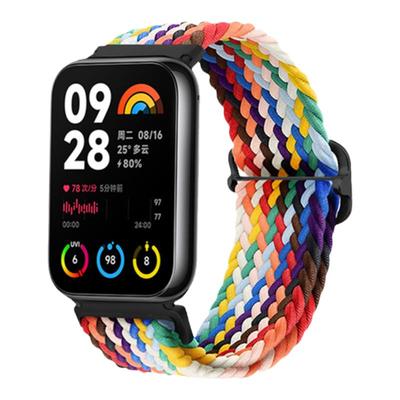 适用小米8Pro/红米4编织滑扣表带