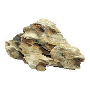 松皮石造景石头鱼缸装饰小块多孔假山水草缸成品骨架峡谷水陆盆景