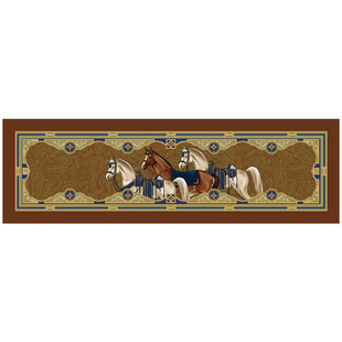 范居态度骑士电视柜保护垫心驰所愿马年防水免洗轻奢高档餐边柜垫