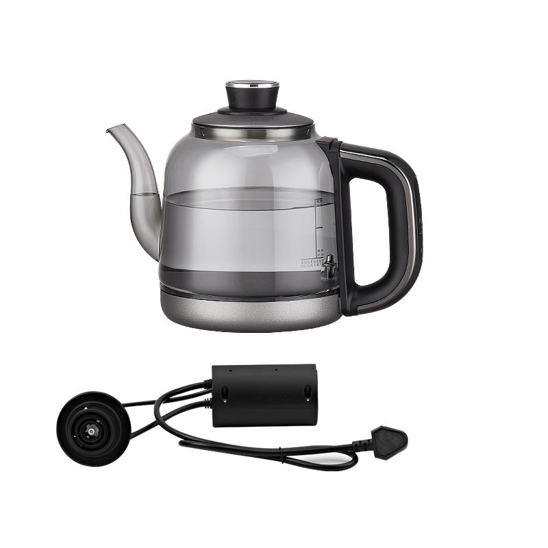 烧水壶岩板两孔嵌入式自动上水泡茶专用茶台一体单孔内嵌隐藏茶几