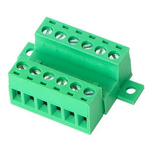 免焊对接公母对插拔式带锁板固定2EDGRKC-5.08MM接线端子2EDG5.08