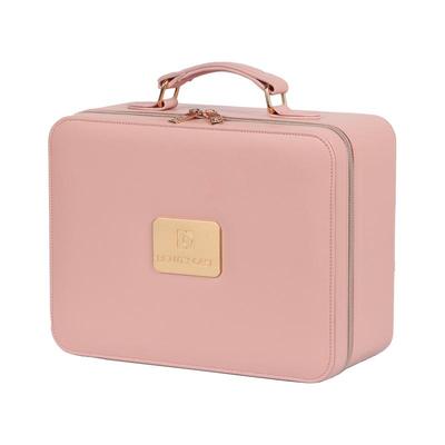 OBOX纯色化妆包高清带镜便携式