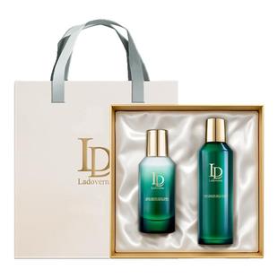 Ladoverna绿宝瓶紧致抗皱精粹水乳补水保湿提亮护肤礼盒水乳套装