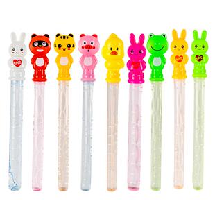 公园摆地摊玩具儿童泡泡剑西洋剑吹泡泡水补充液卡通吹泡泡棒玩具