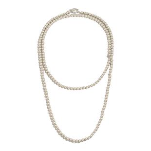 KHEMIA 纯银Cascade项链 原创小众设计手工拉丝轻奢叠戴毛衣链