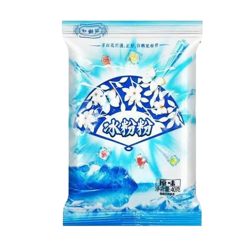 白鹤梁冰粉粉40g×100袋整箱原味