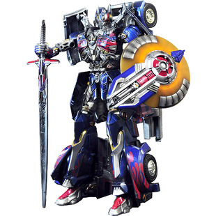 乔爸重涂 变形金刚5 变5电影 AD31 擎天柱 暗黑正版 骑士金属上色