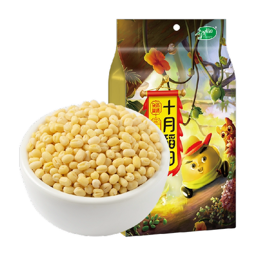 十月稻田脱皮绿豆五谷杂粮做绿豆冰沙绿豆糕去皮真空装
