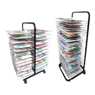 可纳宜8KA34KA2晾画架丝网4开8开晒画架晒干架多层晾画架美术画室