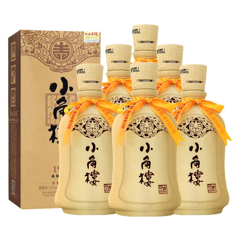 小角楼 1978 浓香型52度白酒500ml*6瓶 淘金币+券后127.76包邮 详见正文攻略