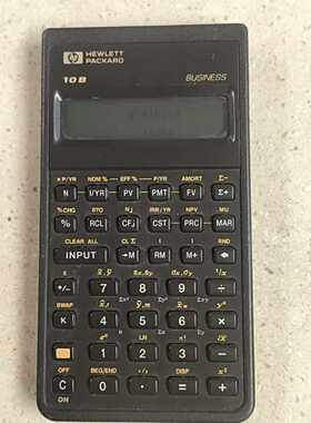 议价惠普HP 10B金融计算器，经典款，功能正常，成色还可以，有