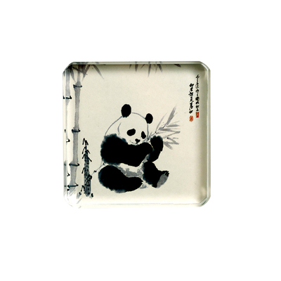 水晶玻璃镇纸镇尺毛笔字书法专用压纸压书神器琉璃镇纸尺文房四宝摆件高档压条笔搁国风书法镇尺