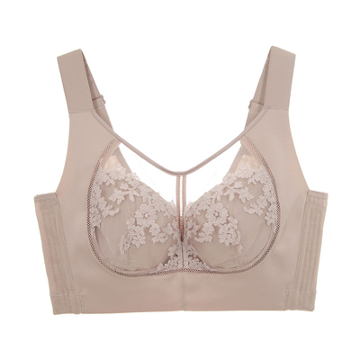 体优典全罩杯大胸显小超薄款文胸防下垂收副乳调整内衣TB23072