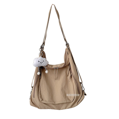 大容量三用包包简约多口袋布包