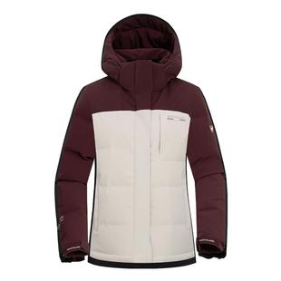 商场同款诺诗兰鹅绒服冬季女户外三防保暖防风羽绒外套NDJEH2718S