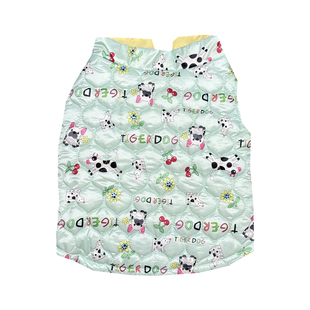 法斗巴哥秋冬棉衣马甲背心斗牛犬保暖棉袄宠物小狗狗羽绒棉服外套