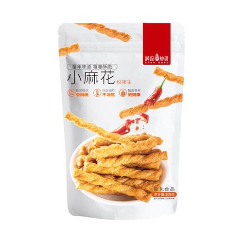 【29.9元任选6件】薛记炒货甜辣海苔小麻花小米煎饼鹿角脆零食