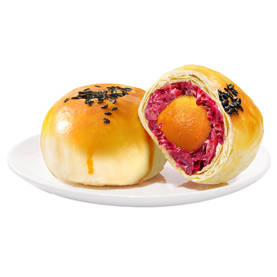 嘉华鲜花饼玫瑰蛋黄酥特产糕点