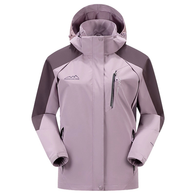 品牌冲锋衣三合一女加绒厚两件套