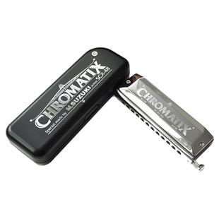 SUZUKI日本铃木SCX64 56 48进口16孔半音阶口琴新手演奏入门初学