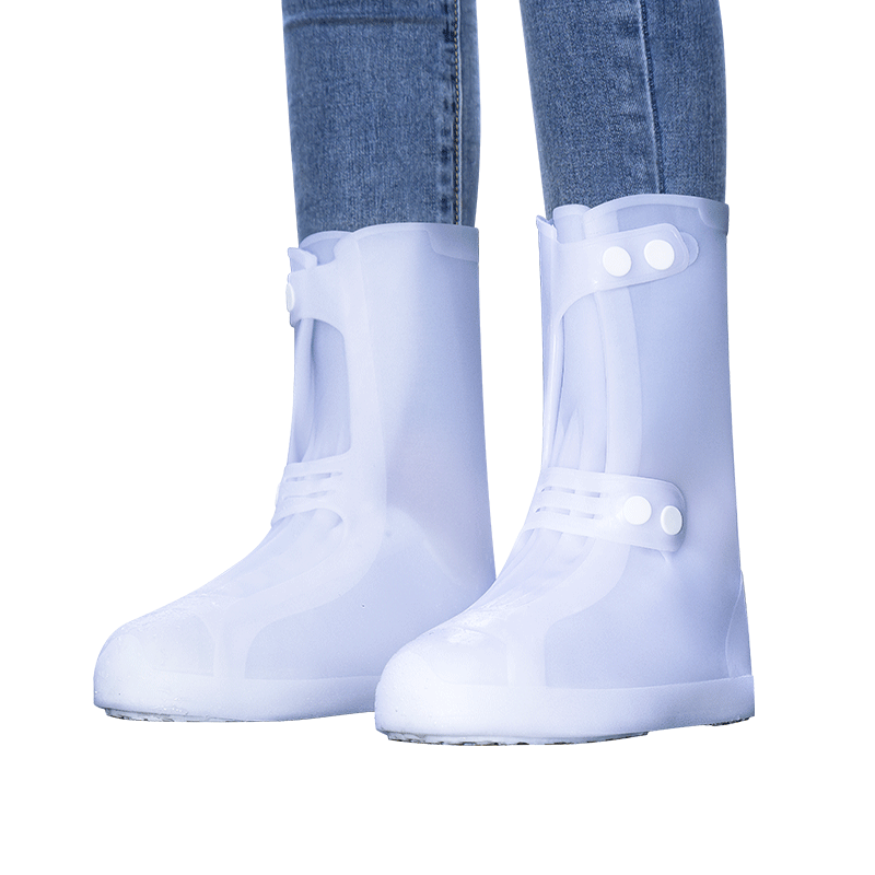 雨鞋套防水防滑男女外穿防雨鞋套加厚耐磨儿童下雨天硅胶雨靴脚套
