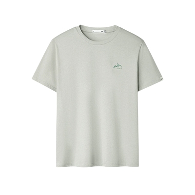 海澜之家印花圆领时尚短袖T恤男