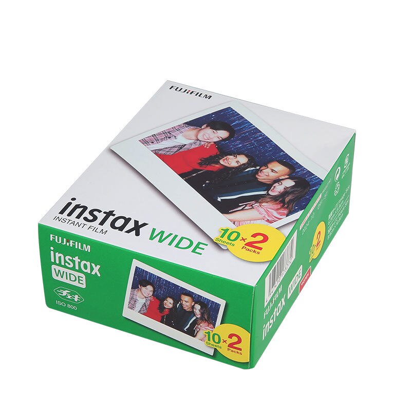 拍立得相机打印机宽幅相纸instax link WIDE宽幅白边相纸20张