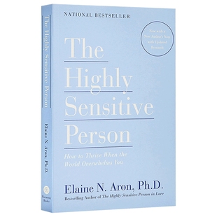 敏感的人 如何面对外界压力 英文原版 The Highly Sensitive Person 天生敏感 豆瓣阅读 Elaine N. Aron 英文版 进口英语书籍