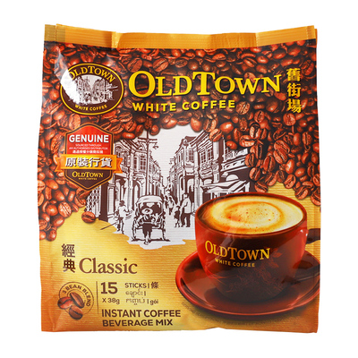 旧街场即溶白咖啡固体饮料