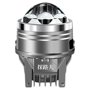 汽车三直射激光大灯3寸雾灯改装透镜切线LED大灯12v越野外置通用