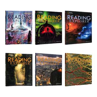 【进口直营】原版进口 reading explorer 第三版F级12345级美国国家地理NGL中小学英语阅读教材 正版学生书赠音频在线练习账号