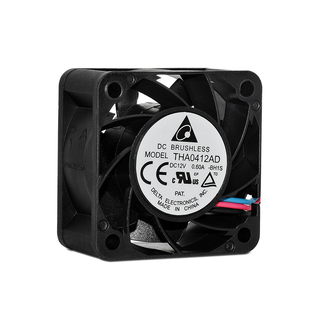 台达4020 THA0412AD 12V 0.6A静音双滚珠3线RD报警交换机散热风扇