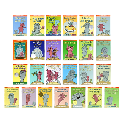 100选4小猪小象英文原版绘本