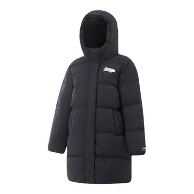 李宁儿童女中大童中长款羽绒服