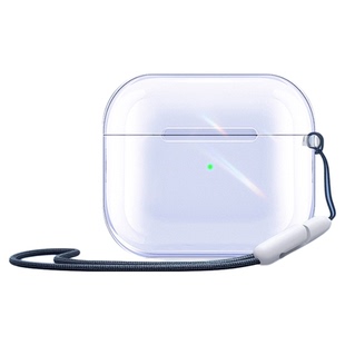 适用AirPodsPro3保护套透明苹果耳机AirPods Pro3保护壳主动降噪Air分体pods耳机套AirPod第三代por3代ipods3