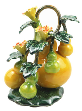 陶瓷风水吉祥物简约玄关客厅葫芦