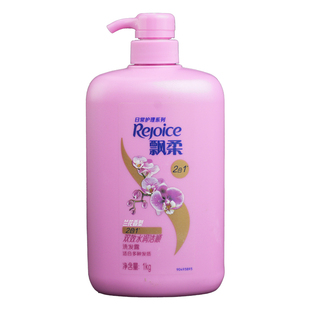 飘柔家庭日常护理洗发水男女士柔顺去屑去油洗发露1000g正品
