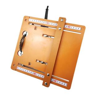 切割机底板裁板神器倒装板靠山云石机电木底座木工装修工具连接杆