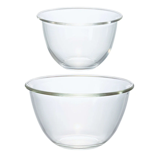 【现货】日本Hario耐热玻璃碗料理碗 超厚材质可作打蛋盆可进烤箱