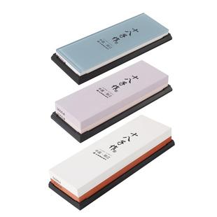 十八子作磨刀石家用菜刀厨师专用双面油石专业粗细磨开刃磨刀神器