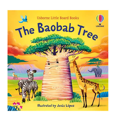 【预售】猴面包树 The Baobab Tree 英文原版儿童绘本0-3岁故事图画书进口英语启蒙读物书籍 Lesley Sims?and?Jesus Lopez