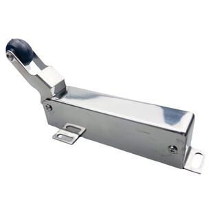 冷库全埋门1230外开闭门器不锈钢液压缓冲静音自动关门器复位门锁