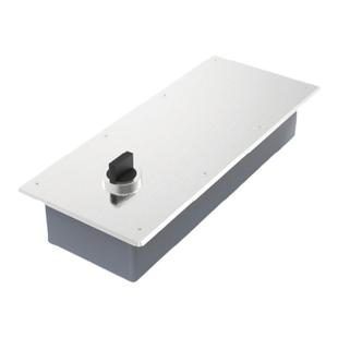 电动双向地弹簧玻璃木门防水隐藏式门锁通用型自动门闭门器150KG