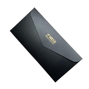 信封定制可印logo烫金 企业创意绿色端午节高档订做小5号漂亮现成的加厚珠光纸袋公司卡套慰问金礼券复古贺卡