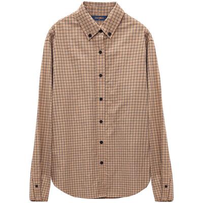 COCOBELLA重工对丝格纹衬衫