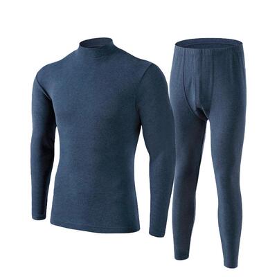 ab绒棉磨毛女士打底高领保暖内衣